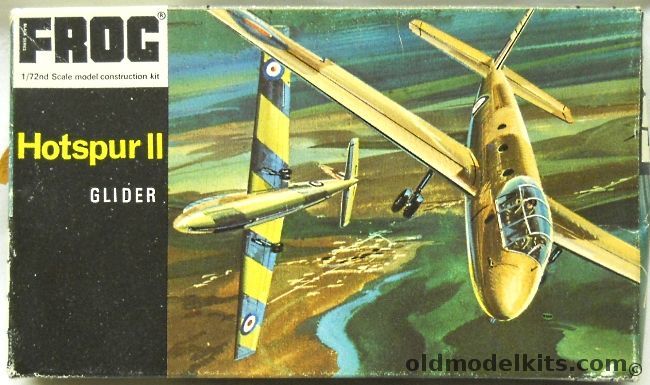 Frog 1/72 Hotspur II Glider, F152 plastic model kit